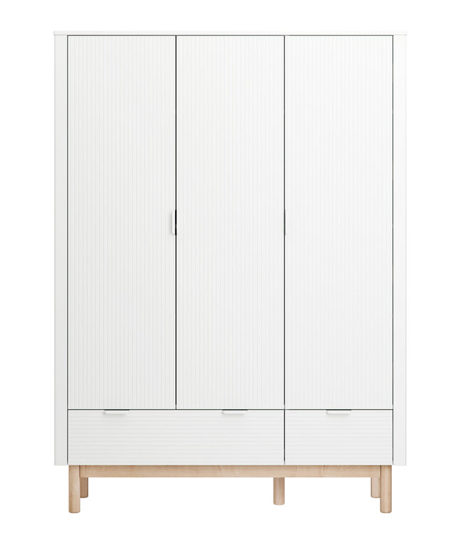 Pinio Pinio - Miloo - 3-door wardrobe - White