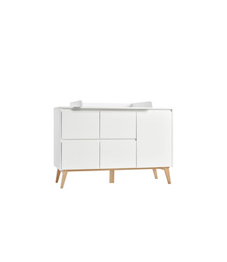 Pinio Pinio - Swing - 4-drawer + 1-door chest  - White