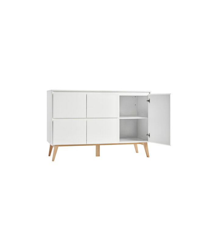Pinio Pinio - Swing - 4-drawer + 1-door chest  - White