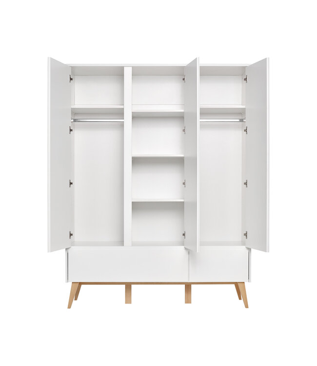 Pinio Pinio - Swing - 3-door wardrobe - White