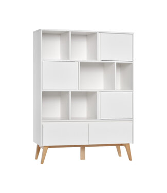 Pinio Pinio - Swing -  bookcase wide - White