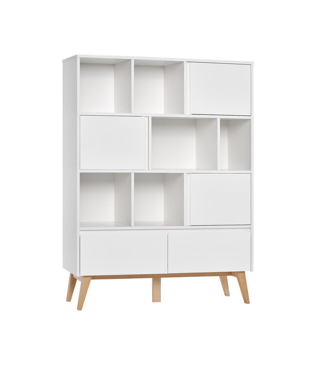 Pinio Pinio - Swing -  bookcase wide - White