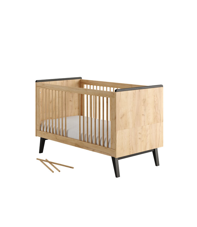 Pinio Pinio - Retro - cot-bed 140x70 cm - Oak