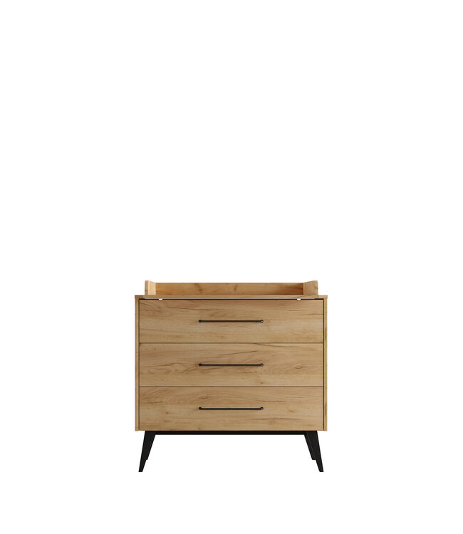 Pinio Pinio - Retro  - 3-drawer chest - Oak