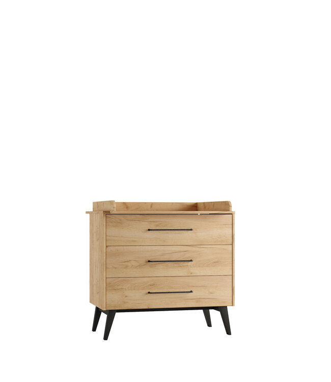 Pinio Pinio - Retro  - 3-drawer chest - Oak