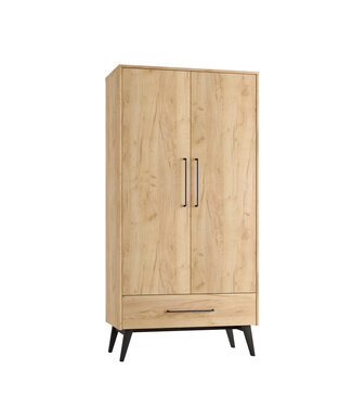 Pinio Pinio - Retro - 2-door wardrobe  - Oak