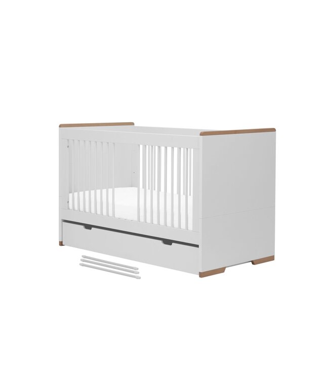 Pinio Pinio - Snap - cot-bed 140x70 cm - White