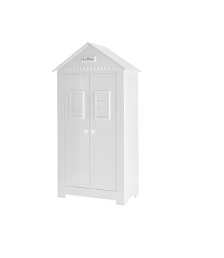 Pinio Pinio - Marsylia MDF - 2-door high wardrobe  - White