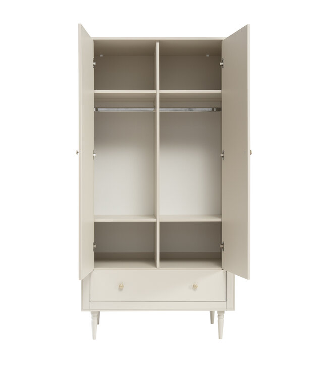 Pinio Pinio - Petite - 2-door wardrobe  - Champagne