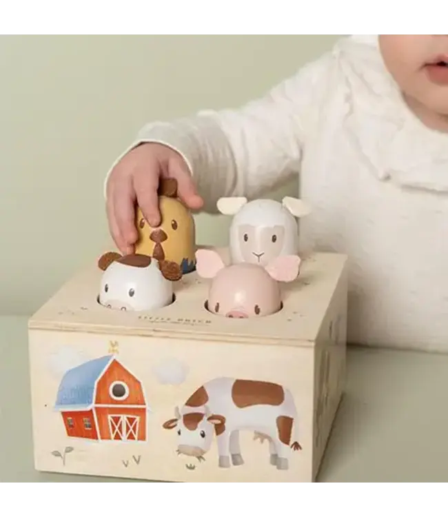 Little Dutch Toys Little Dutch Toys - Houten Pop-up speelgoed Little Farm FSC