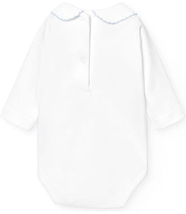 Babidu Babidu - Body C.Polo Pique Celeste