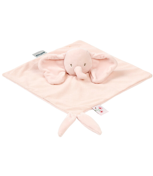 Nattou Nattou - Fanfan - Doudou Olifant Corduroy Roze