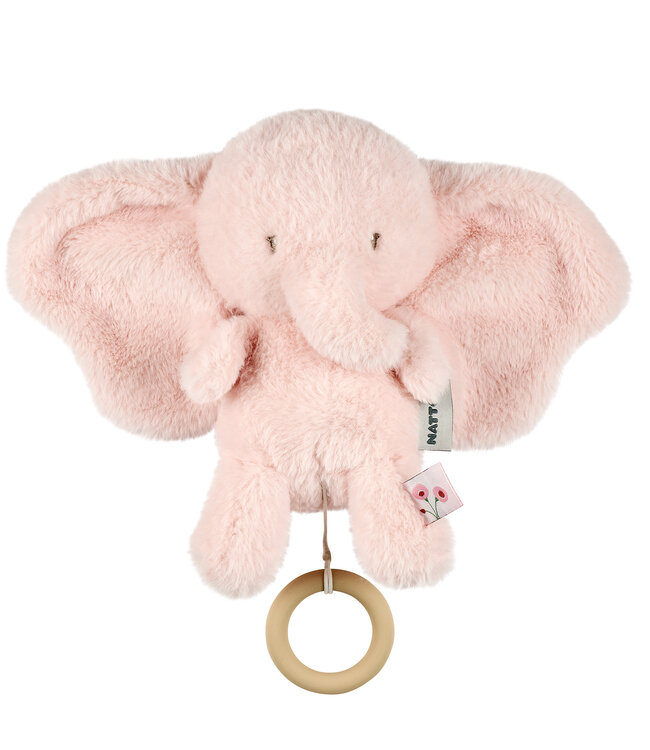 Nattou Nattou - Fanfan - Muziektrekker Olifant Roze