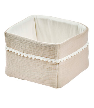 Nattou Nattou - Fanfan - Verzorgingsmand Swaddle Zand 20X20 Cm