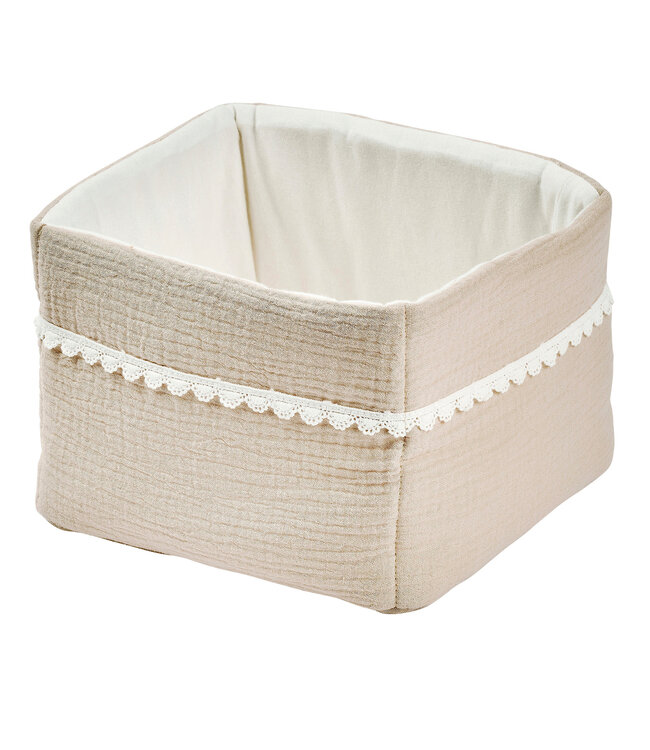 Nattou Nattou - Fanfan - Verzorgingsmand Swaddle Zand 20X20 Cm