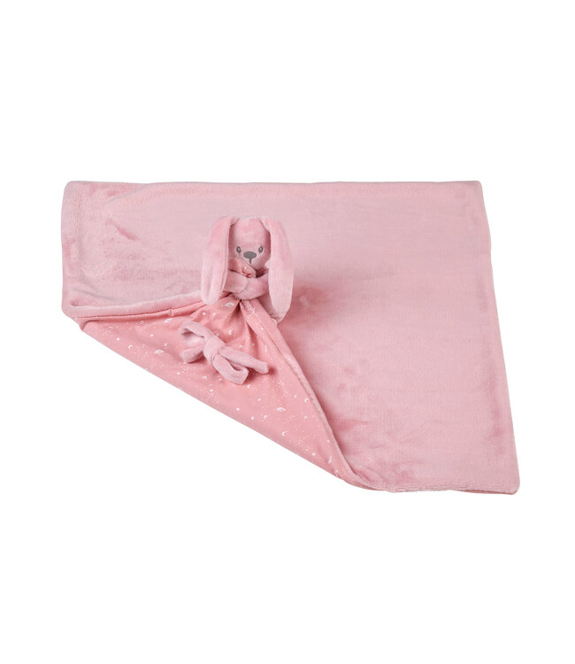 Nattou Nattou - Lapidou - Doudou Deken Glow In The Dark Oude Roze