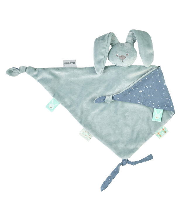 Nattou Nattou - Lapidou - Maxi-Doudou Kopergroen Met Gedrukt Motief