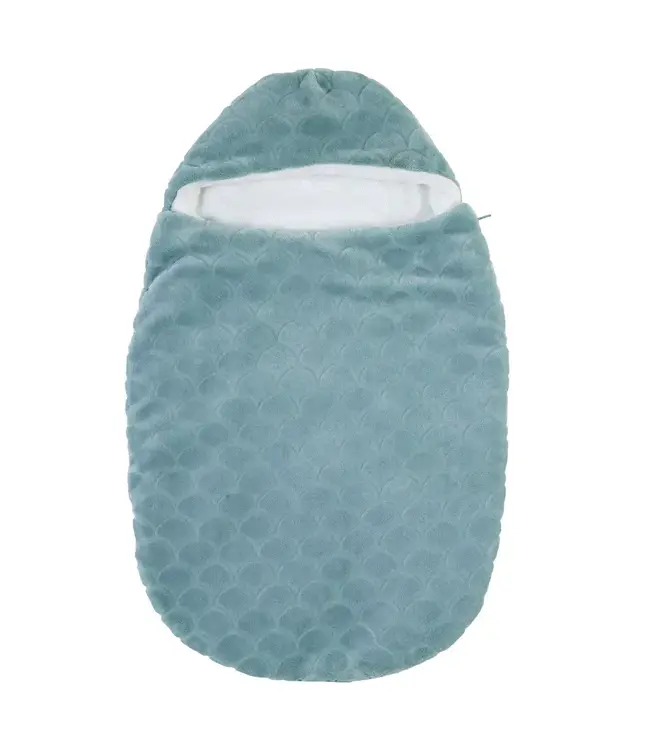 Nattou Nattou - Lapidou - Babynest Wavy Kopergroen