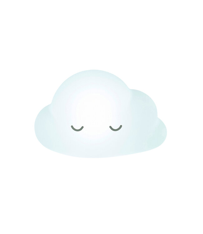Nattou Nattou - Nachtlampen - Nachtlamp Wolk Met Afstandsbediening