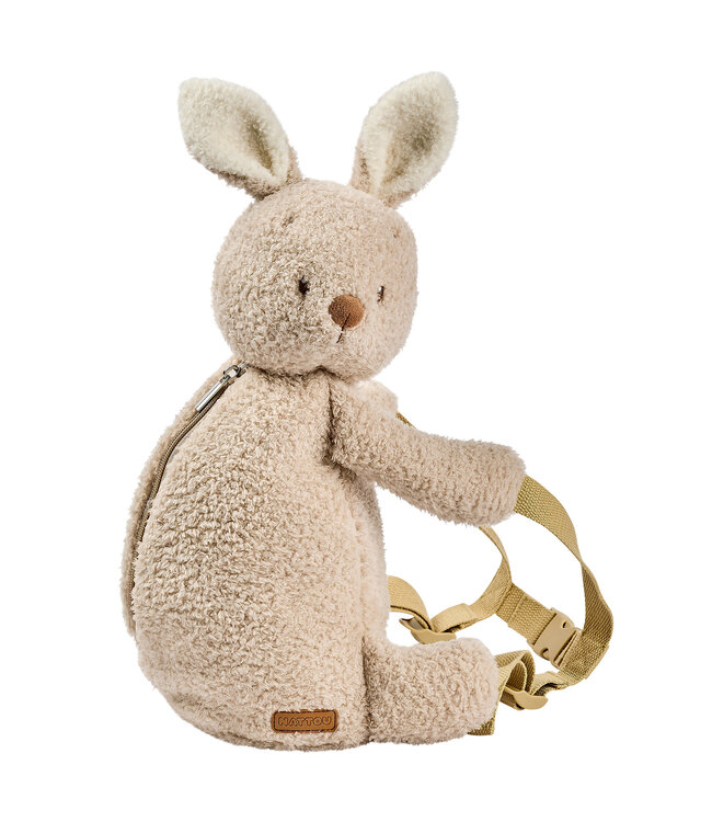 Nattou Nattou - Teddy - Rugzakje Knuffel Konijn