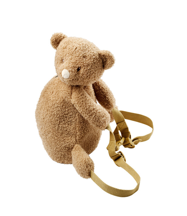 Nattou Nattou - Teddy - Rugzakje Knuffel Beer