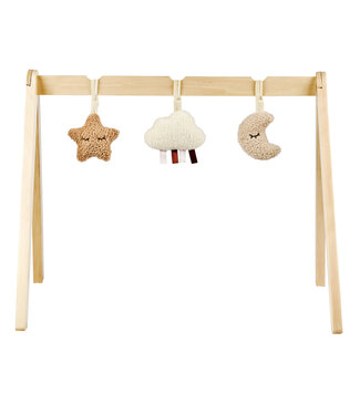 Nattou Nattou - Teddy - Houten Bogen Met Teddy Hangende Speeltjes