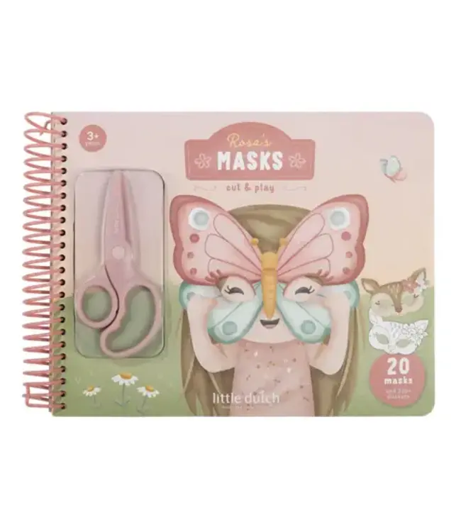 Little Dutch Little Dutch - Plakboek - Essentials - Rosa's Masks