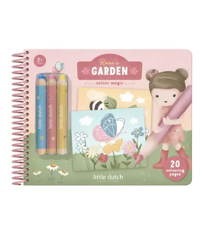 Little Dutch Little Dutch - Kleurboek - Essentials - Rosa's Garden