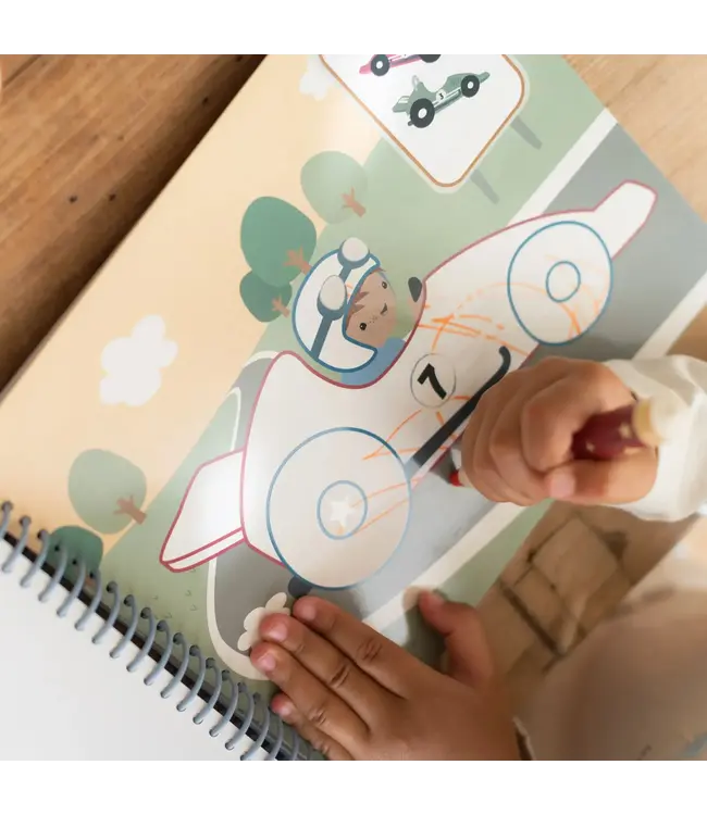 Little Dutch Little Dutch - Kleurboek - Essentials - Jim's Vehicles