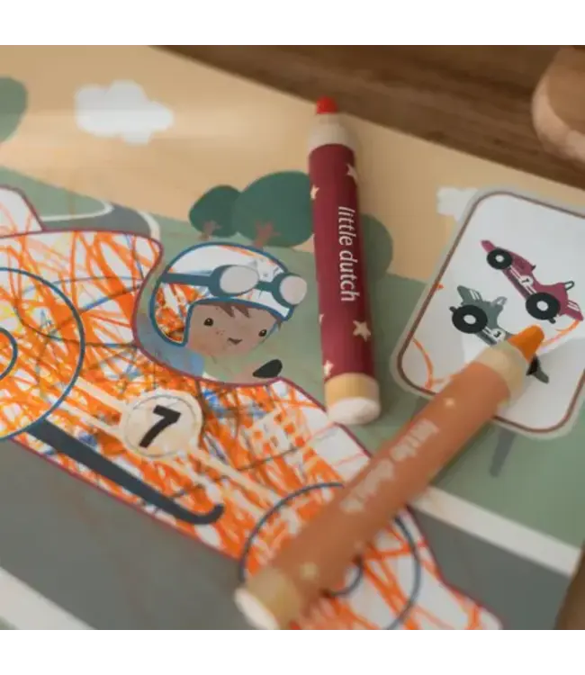Little Dutch Little Dutch - Kleurboek - Essentials - Jim's Vehicles