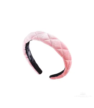 Prinsessefin Prinsessefin - Alice Band - Helena - Velvet Icy Pink