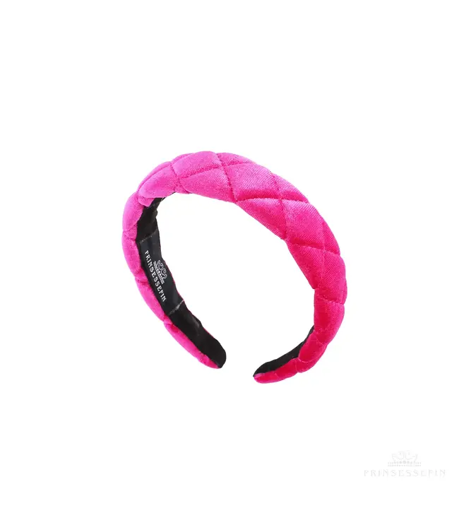 Prinsessefin Prinsessefin - Alice Band - Helena - Velvet Raspberry Rose