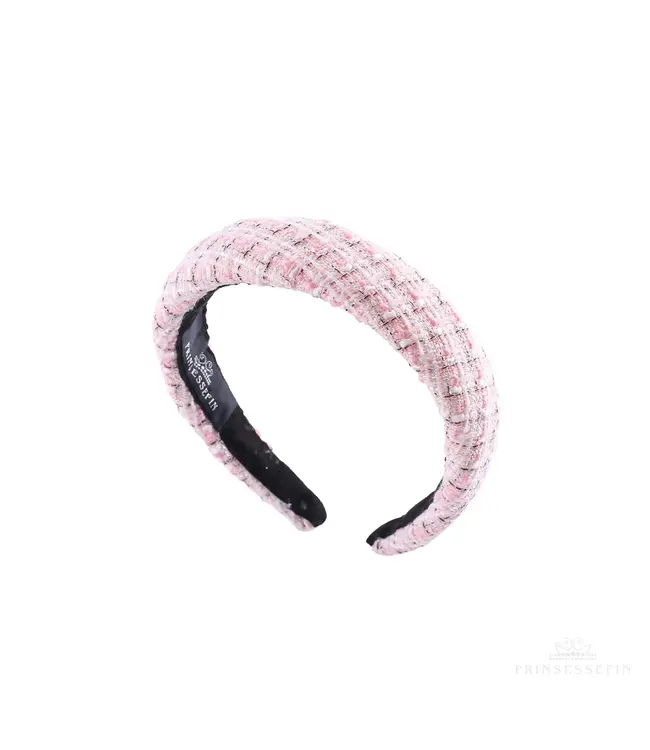Prinsessefin Prinsessefin - Alice Band - Helena - Plaid Pink