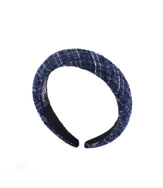 Prinsessefin Prinsessefin - Alice Band - Helena - Plaid Navy