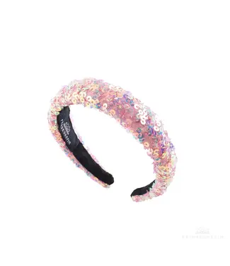 Prinsessefin Prinsessefin - Alice Band - Helena - Sequin Pink