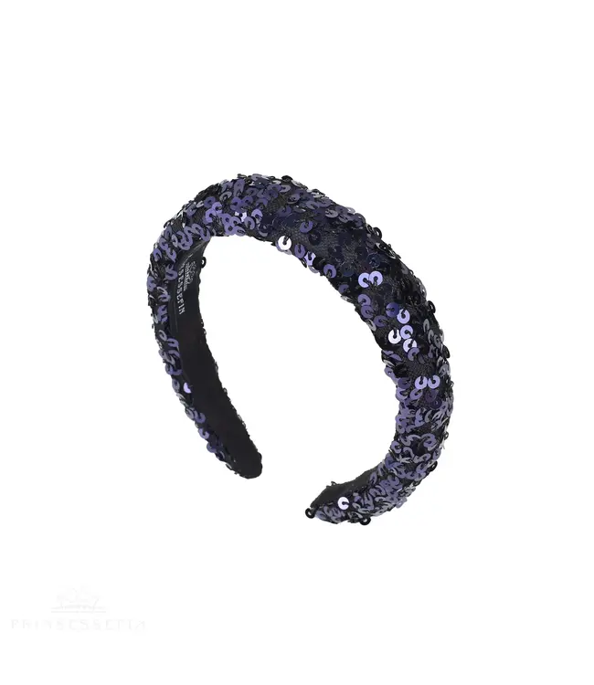 Prinsessefin Prinsessefin - Alice Band - Helena - Sequin Ensign Blue