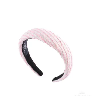 Prinsessefin Prinsessefin - Alice Band - Helena - Stripes Pink