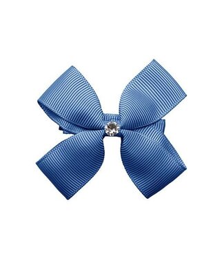 Prinsessefin Prinsessefin - Girls Bow M - Benedicte - Smoke Blue