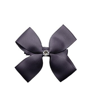 Prinsessefin Prinsessefin - Girls Bow M - Benedicte - Charcoal
