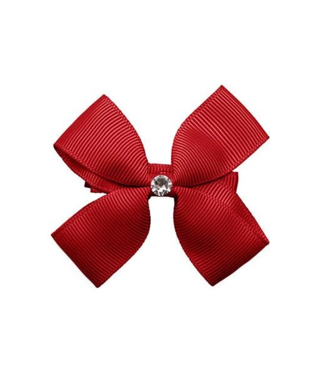 Prinsessefin Prinsessefin - Girls Bow M - Benedicte - Scarlet