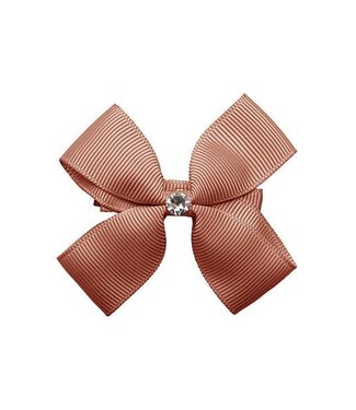 Prinsessefin Prinsessefin - Girls Bow M - Benedicte - Pecan Brown