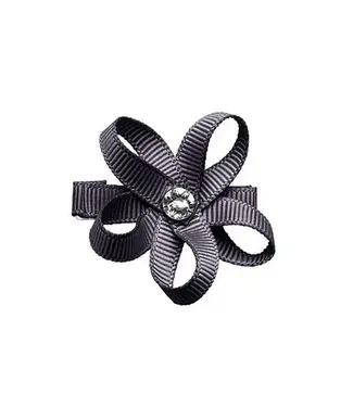 Prinsessefin Prinsessefin - Baby Bows - Isabell - Charcoal