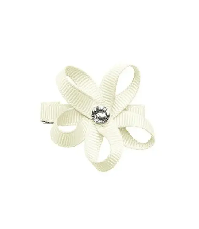 Prinsessefin Prinsessefin - Baby Bows - Isabell - Antique White