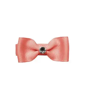 Prinsessefin Prinsessefin - Girls Bow M - Sofia - Light Coral