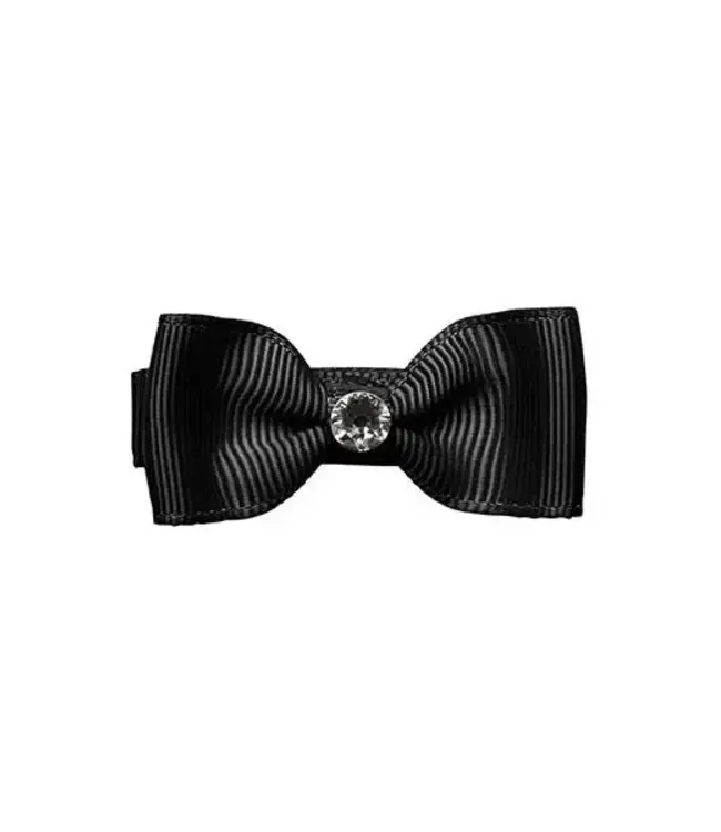 Prinsessefin Prinsessefin - Girls Bow M - Sofia - Black