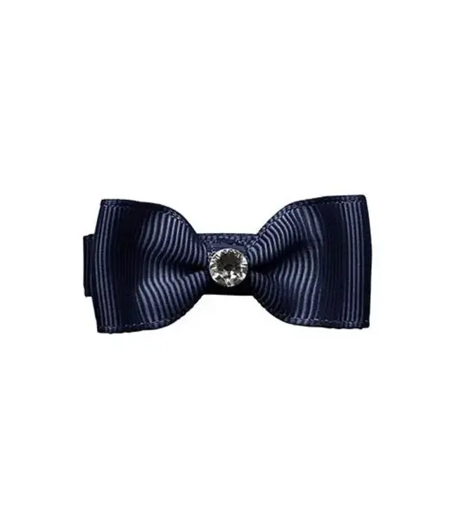 Prinsessefin Prinsessefin - Girls Bow M - Sofia - Navy