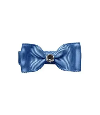 Prinsessefin Prinsessefin - Girls Bow M - Sofia - Smoke Blue