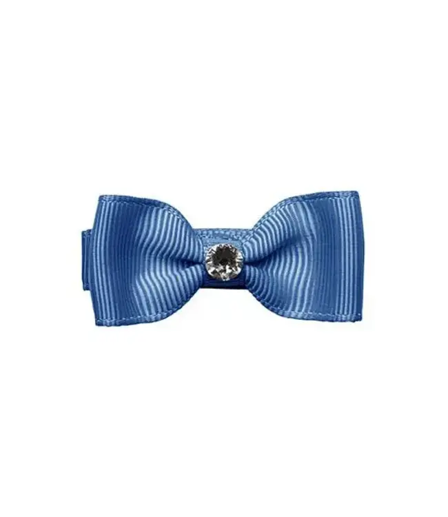 Prinsessefin Prinsessefin - Girls Bow M - Sofia - Smoke Blue