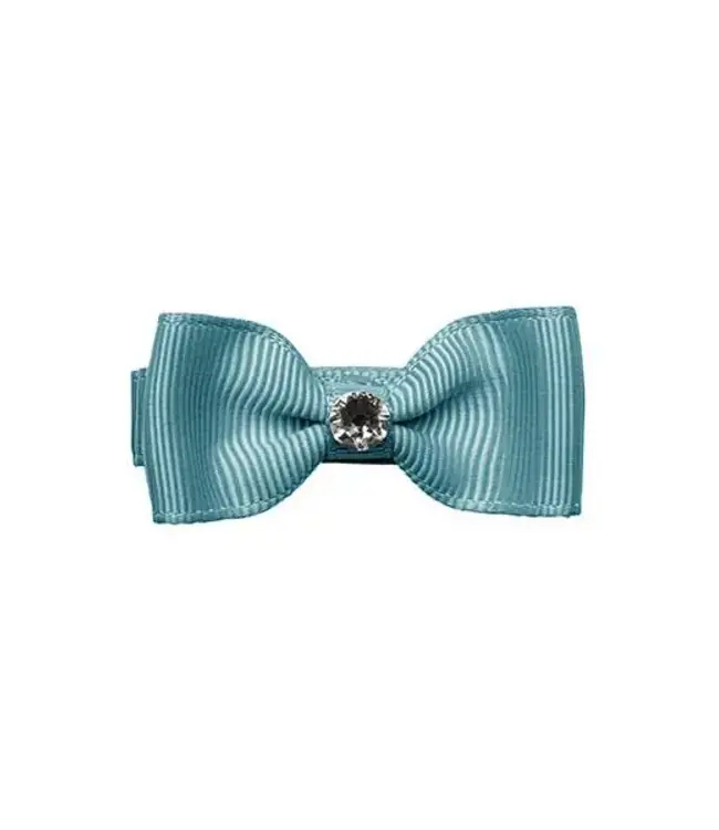 Prinsessefin Prinsessefin - Girls Bow M - Sofia - Nile Blue