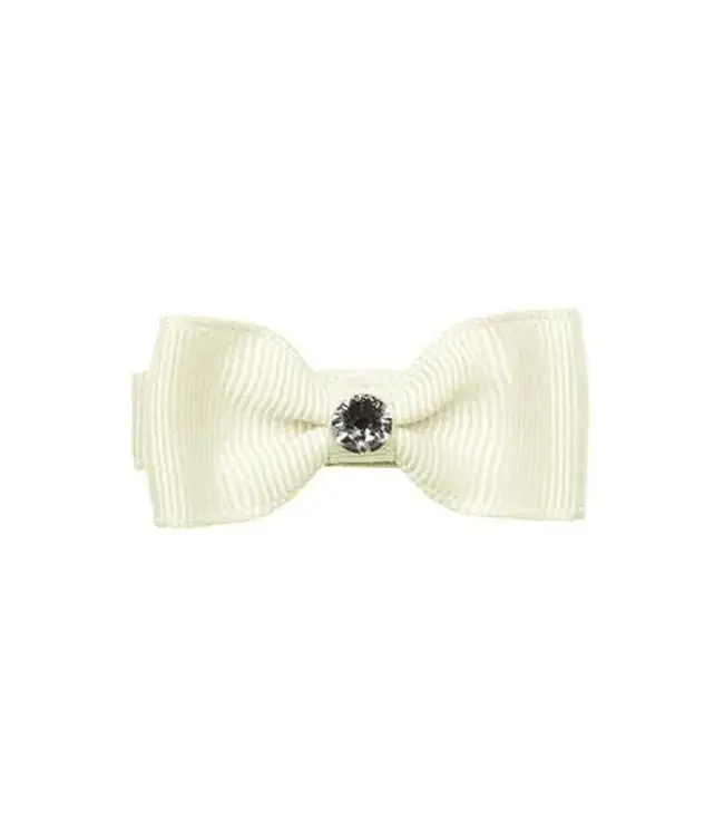 Prinsessefin Prinsessefin - Girls Bow M - Sofia - Antique White